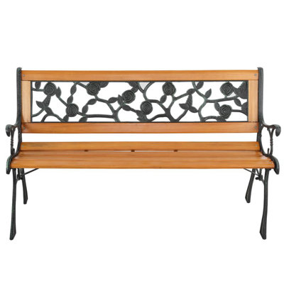 Sundberg wooden park bench millwood pines discount
